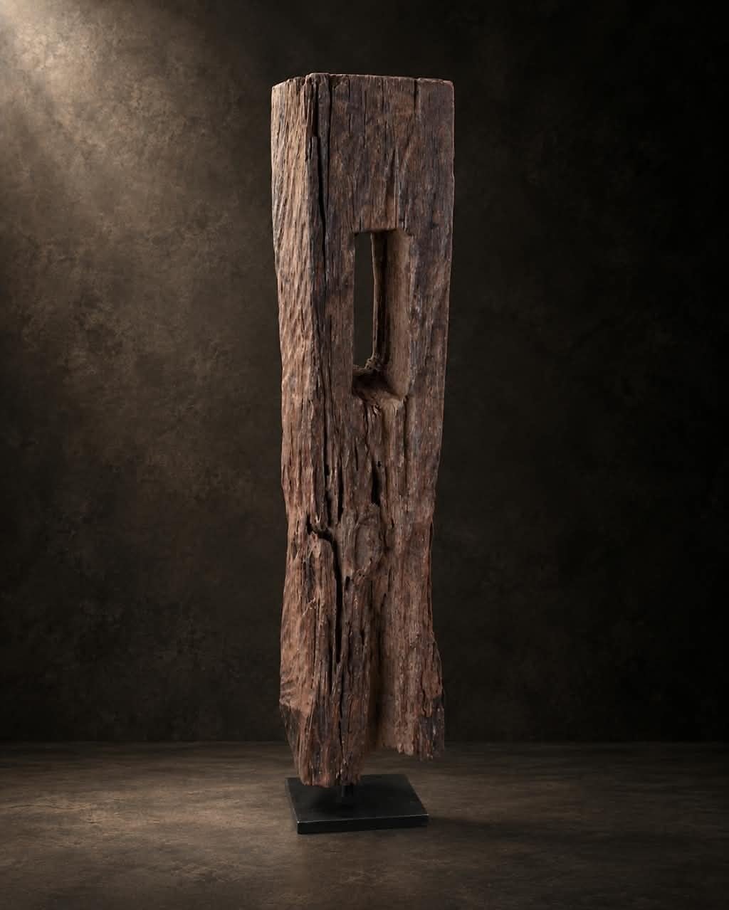 The Open Passage, reclaimed timber, shown complete